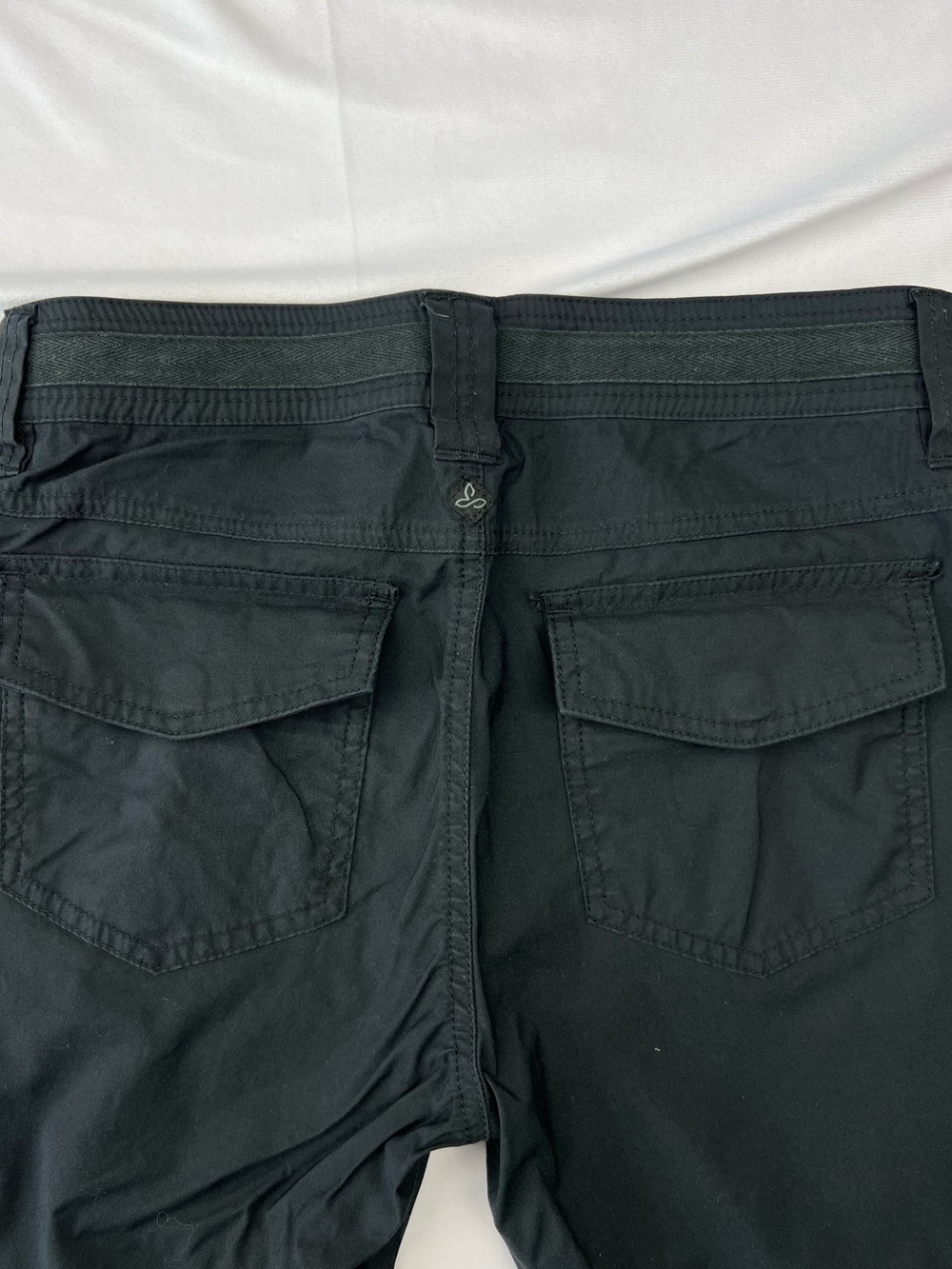 PrAna Women’s Essex Pants Size 2 Black Gorpcore Hiking Outdoor Utility - Picture 7 of 7